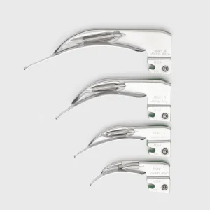 Hoja para laringoscopio curvo MACINTOSH (fibra óptica)