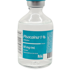 Pisacaina 1% 10mg/ml Solución Inyectable