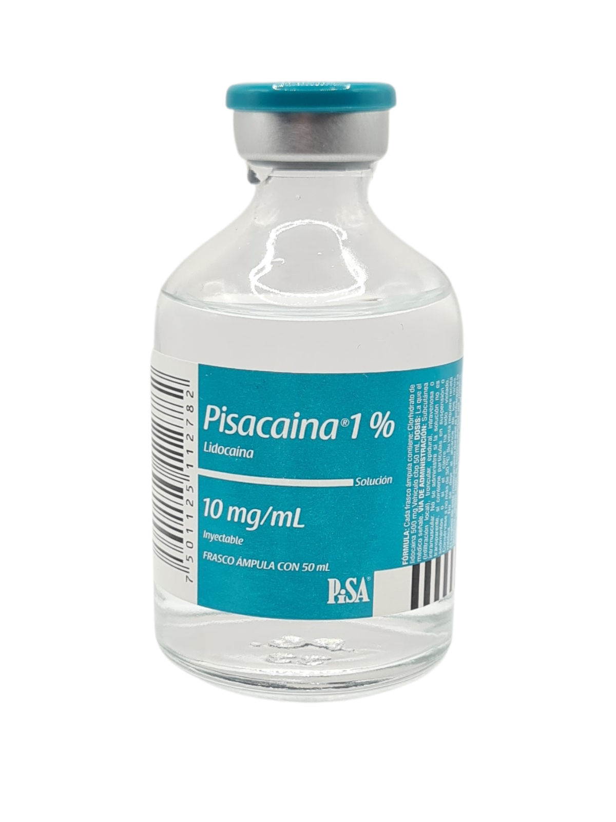 Pisacaina 1% 10mg/ml Solución Inyectable