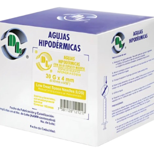 Agujas Hipodérmicas 30gx4